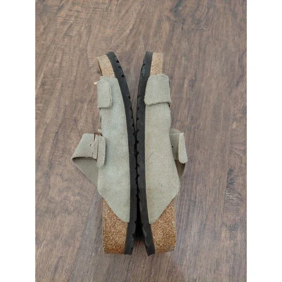 Birkenstock Arizona Suede Soft Footbed Sandals Women's Sz 40EU 9US Regul - Picture 6 of 13